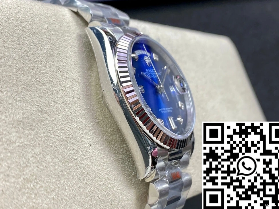 Day M128239-0023 36MM Dial Blue GM Rolex Date Factory 0304